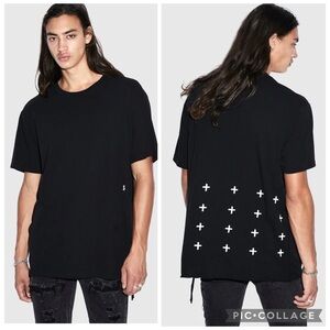 KSUBI - 4 X 4 BIGGIE crew neck SS TEE JET BLACK 2XL
